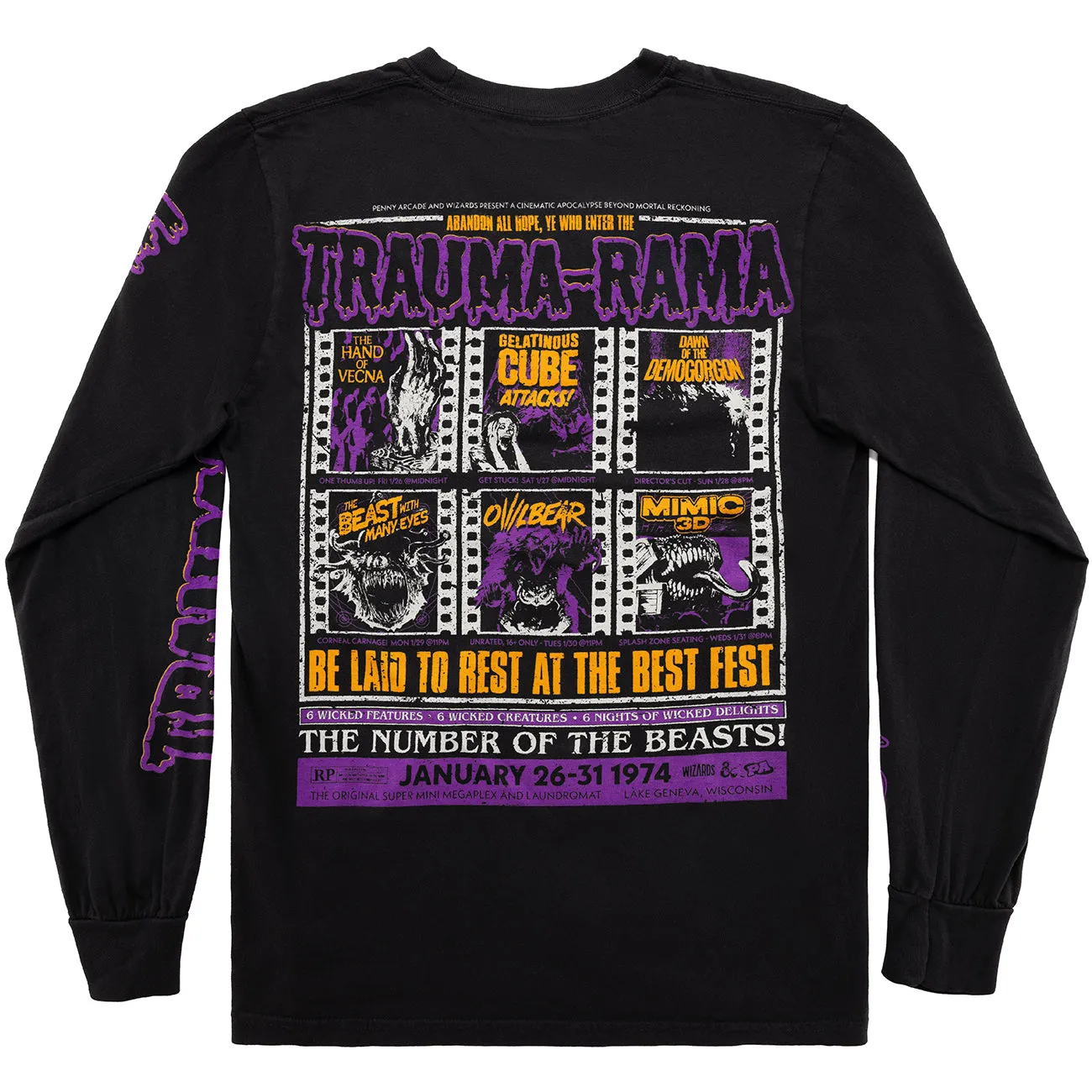 Limited Edition: Trauma-Rama Long Sleeve Tee