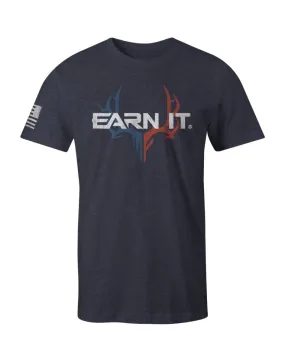 Limited Edition Youth Red, White, & Blue Earn It Tee