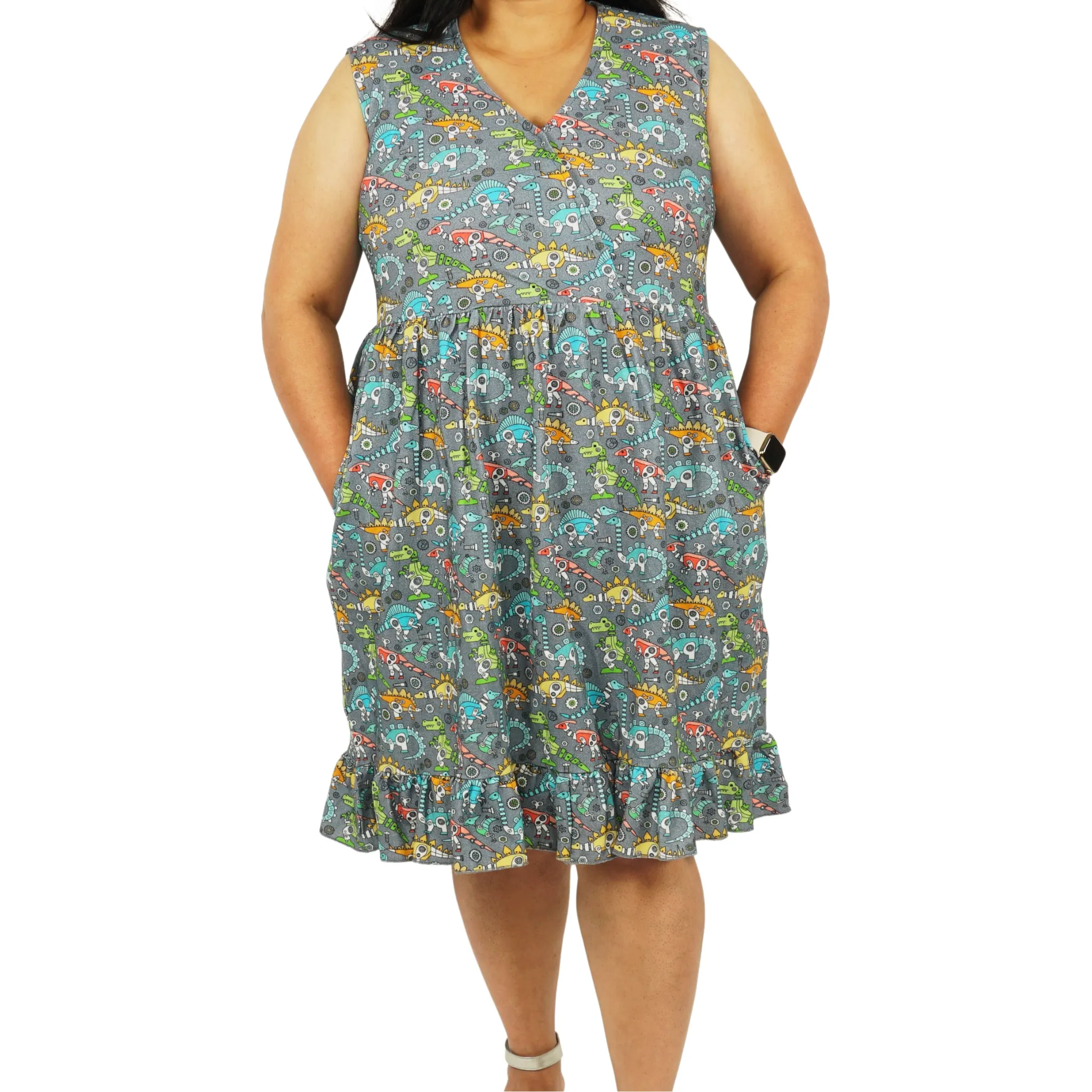 Mechanical Dinosaurs Dress [FINAL SALE]