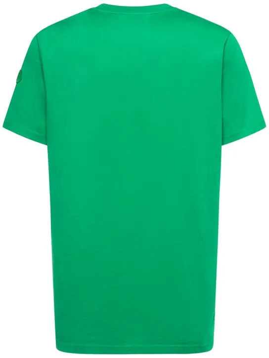 Moncler   Logo cotton t-shirt 