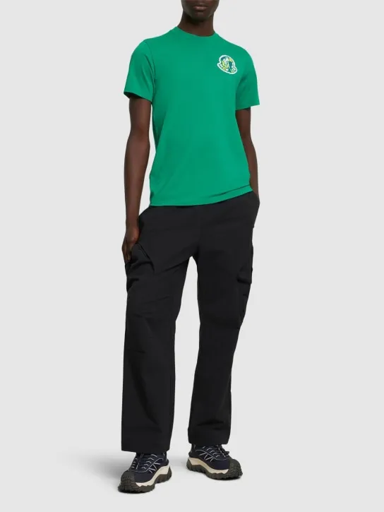Moncler   Logo cotton t-shirt 