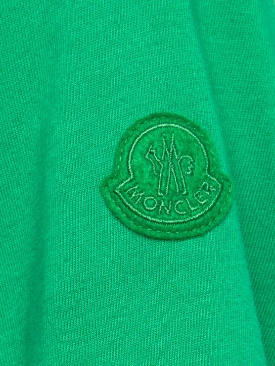 Moncler   Logo cotton t-shirt 