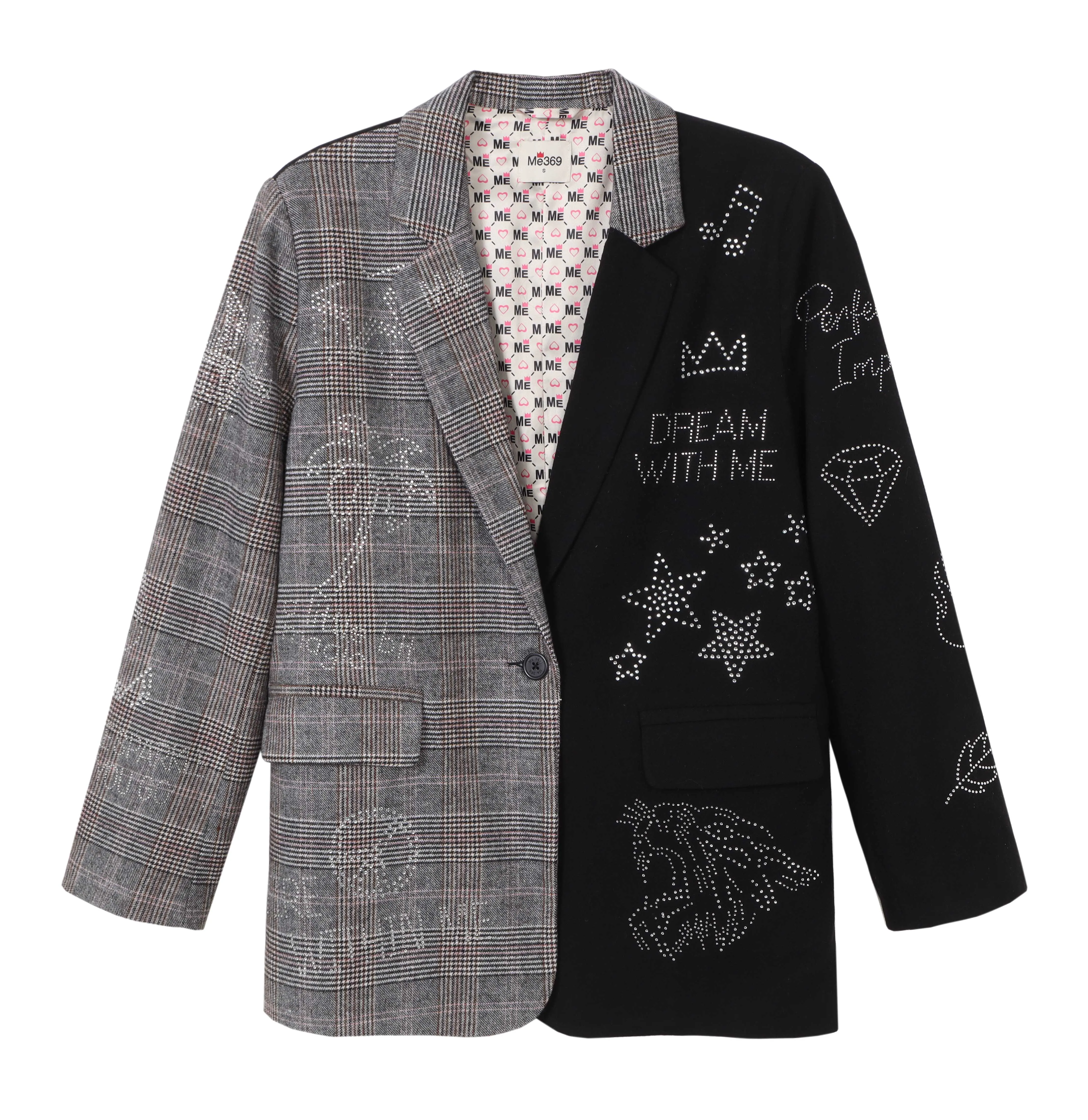 Morgan Jacket Black Check