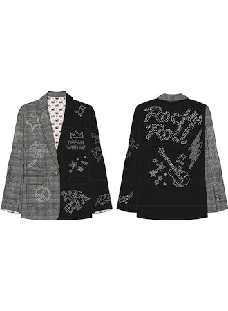 Morgan Jacket Black Check
