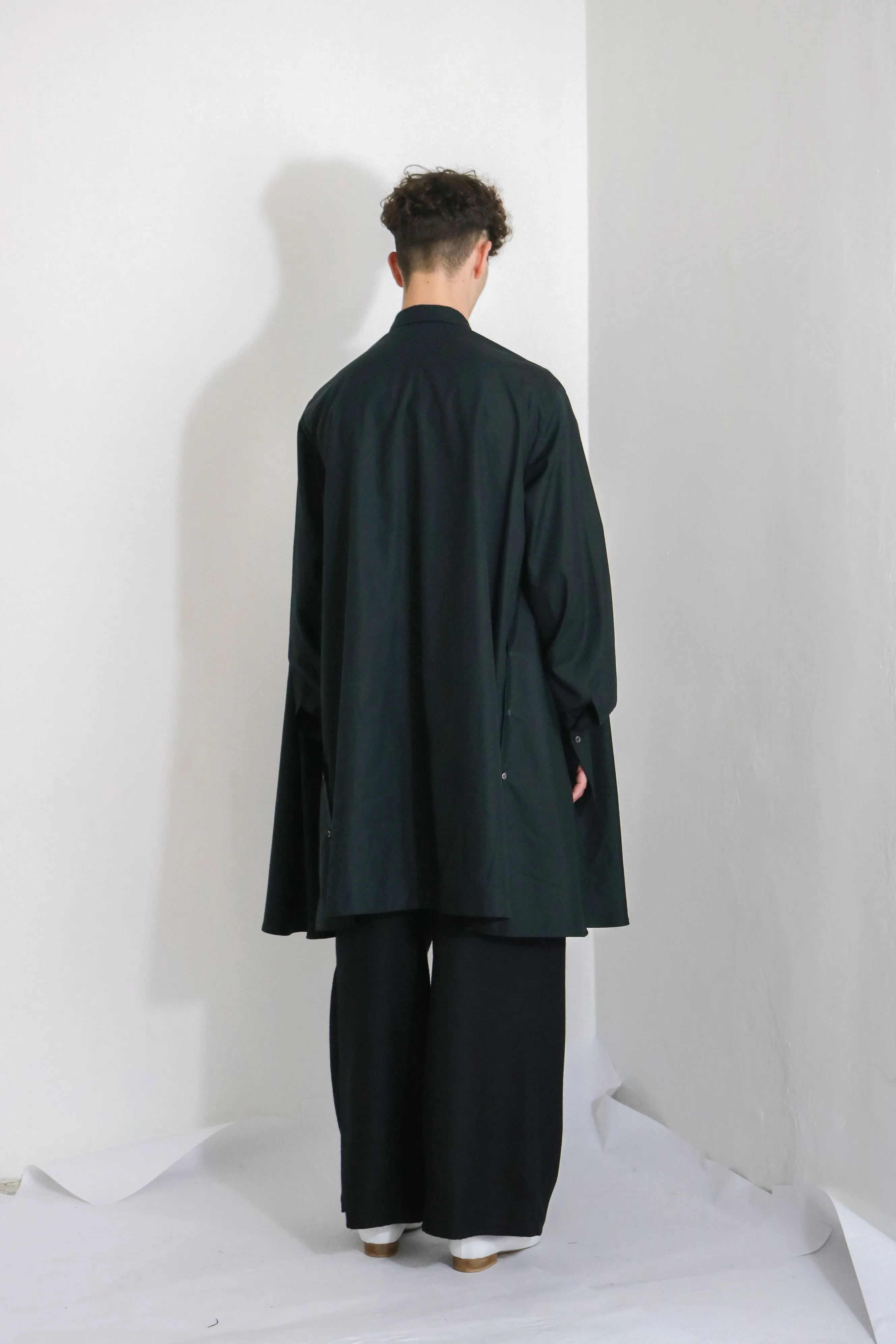 Oversized Cape Shirt