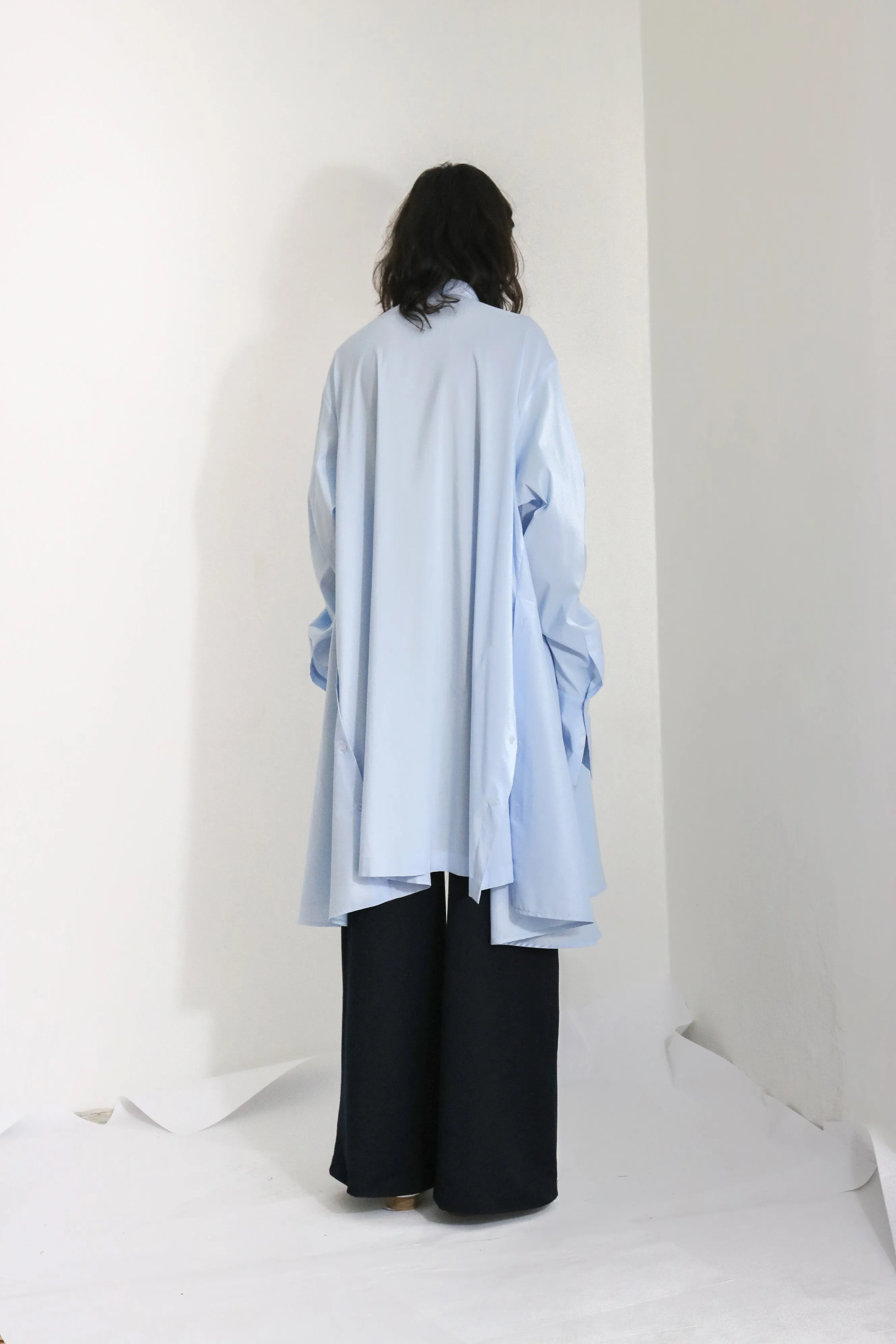 Oversized Cape Shirt