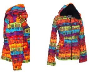 Owl Print Hoodie - Wholesale