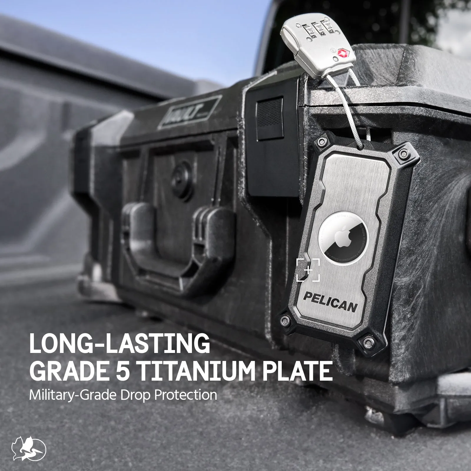 Pelican AirTag Tracker Luggage Lock