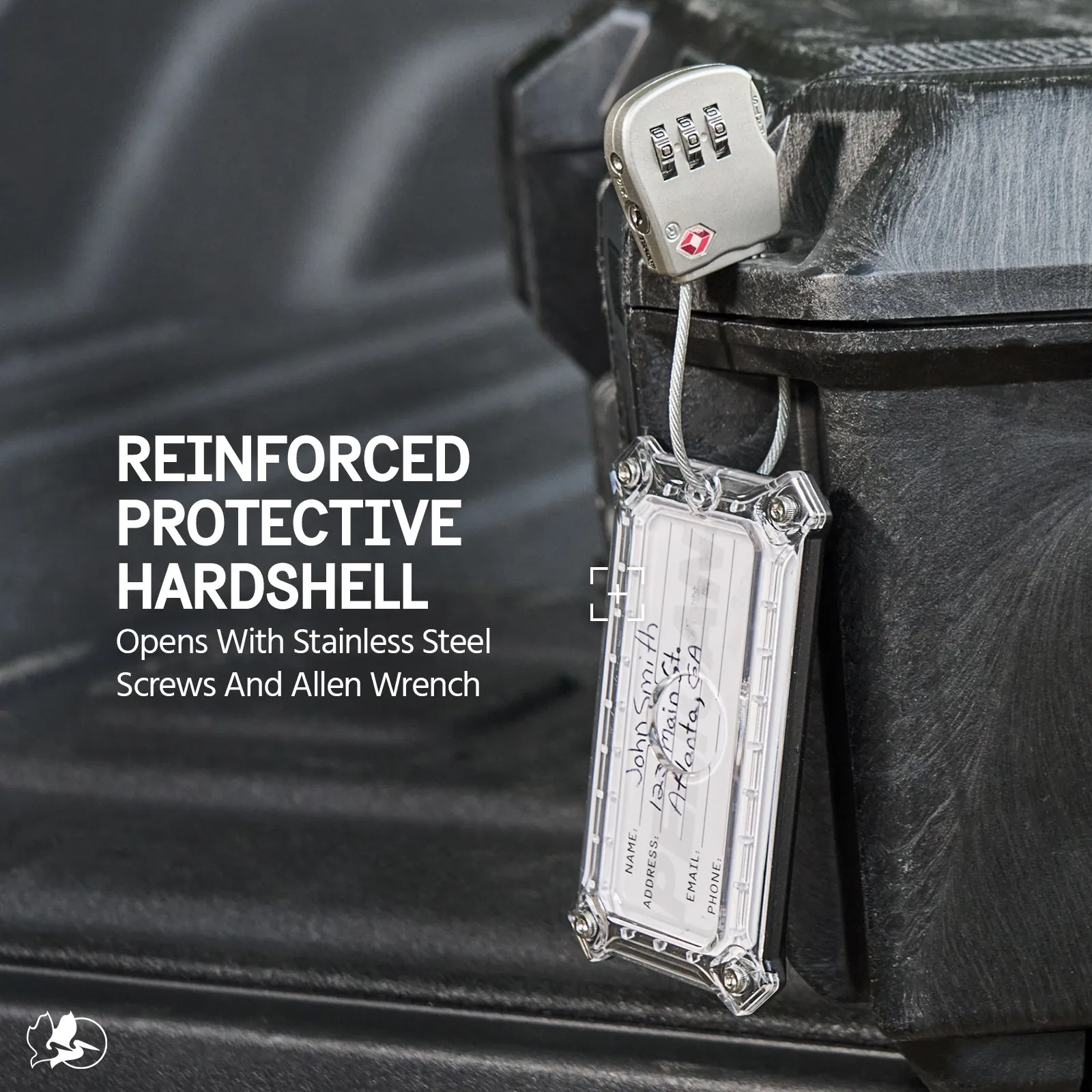 Pelican AirTag Tracker Luggage Lock