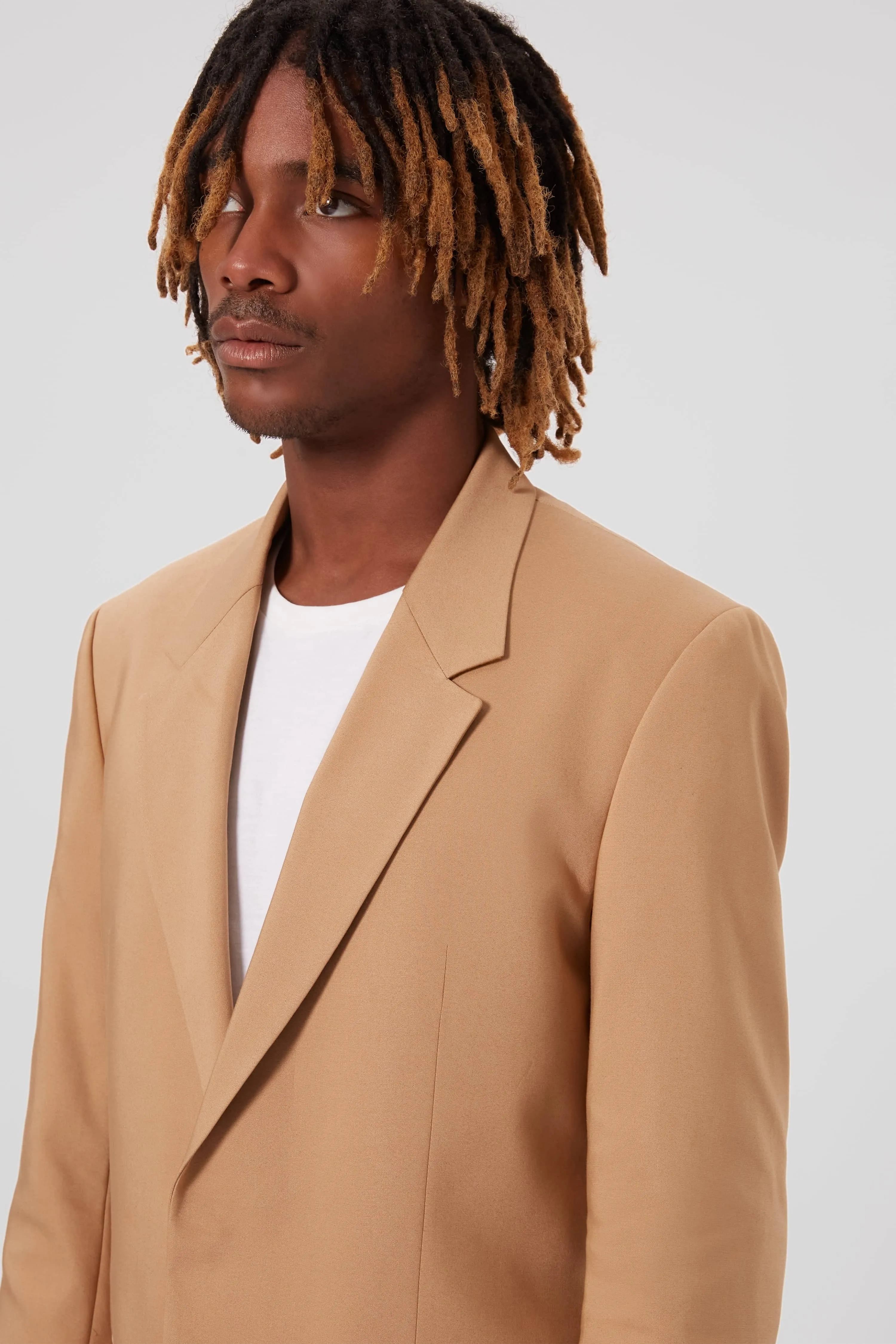 Pierre Oversized Brown Cotton Jacket - ARCHIVE