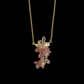 Pink Hydrangea Pendant