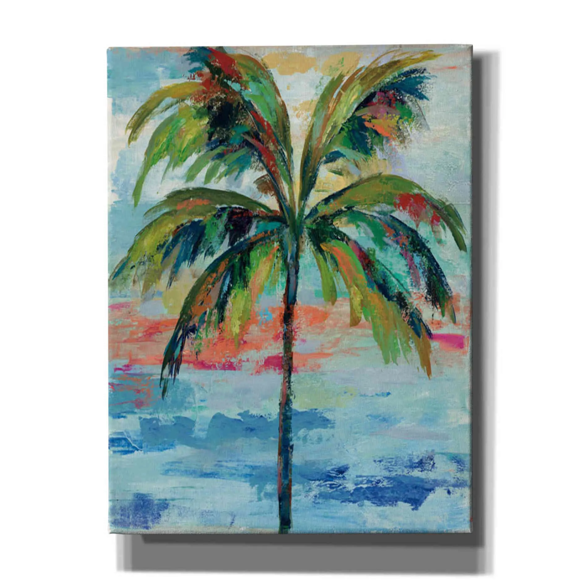 "California Palm I" by Silvia Vassileva, Canvas Wall Art