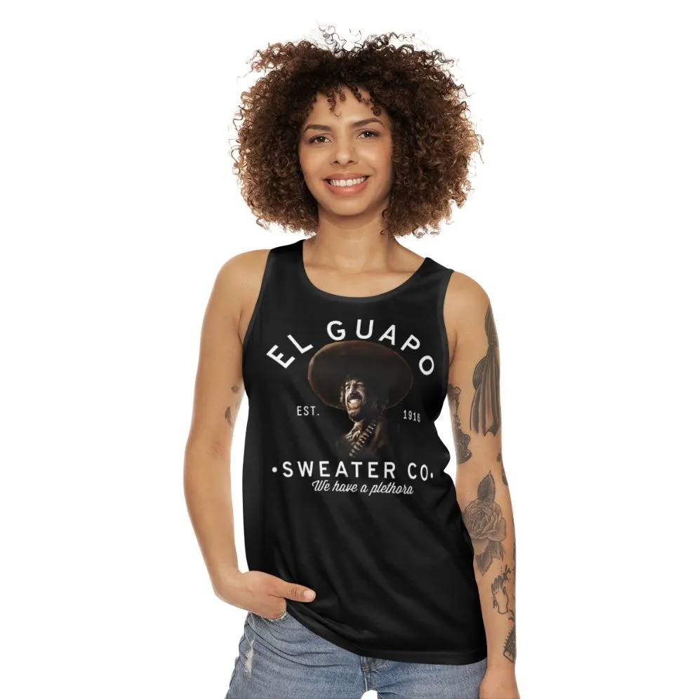 "El Guapo Unisex Tank Top - Iconic 90s Comedy Classic"