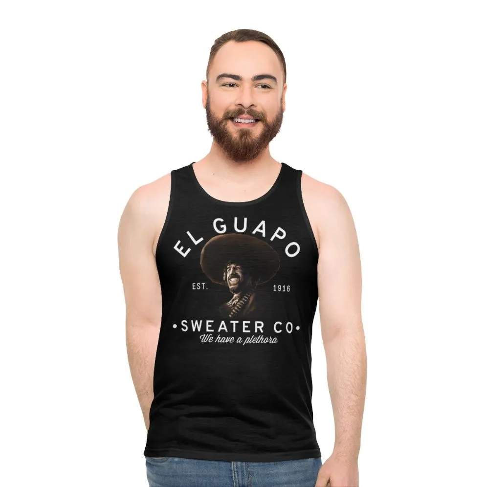 "El Guapo Unisex Tank Top - Iconic 90s Comedy Classic"