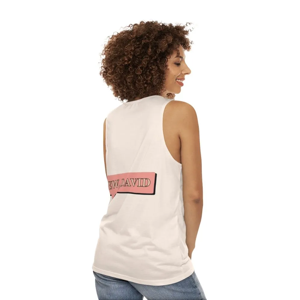 "Ew David!" Unisex Schitt's Creek Tank Top