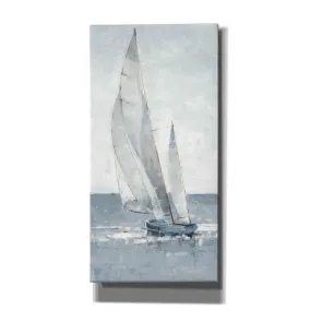 "Grey Seas I" by Ethan Harper, Canvas Wall Art