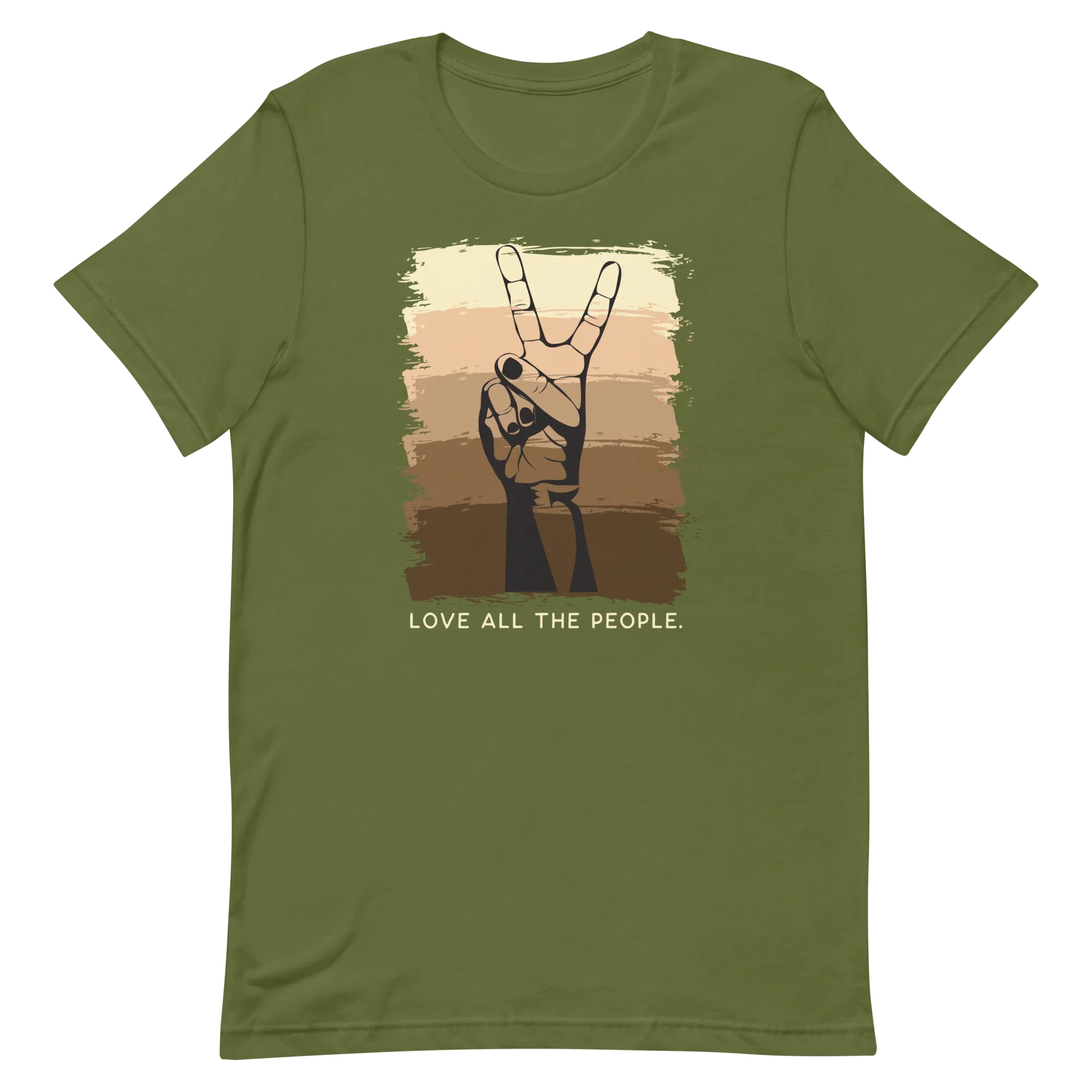 "Love All The People" Unisex tee