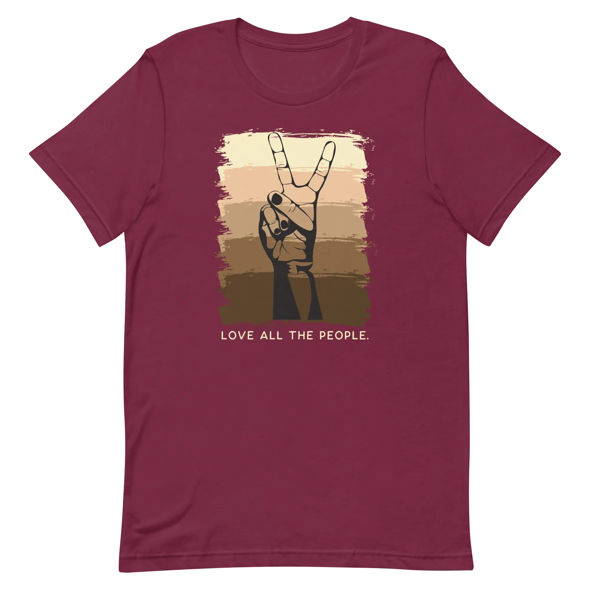 "Love All The People" Unisex tee