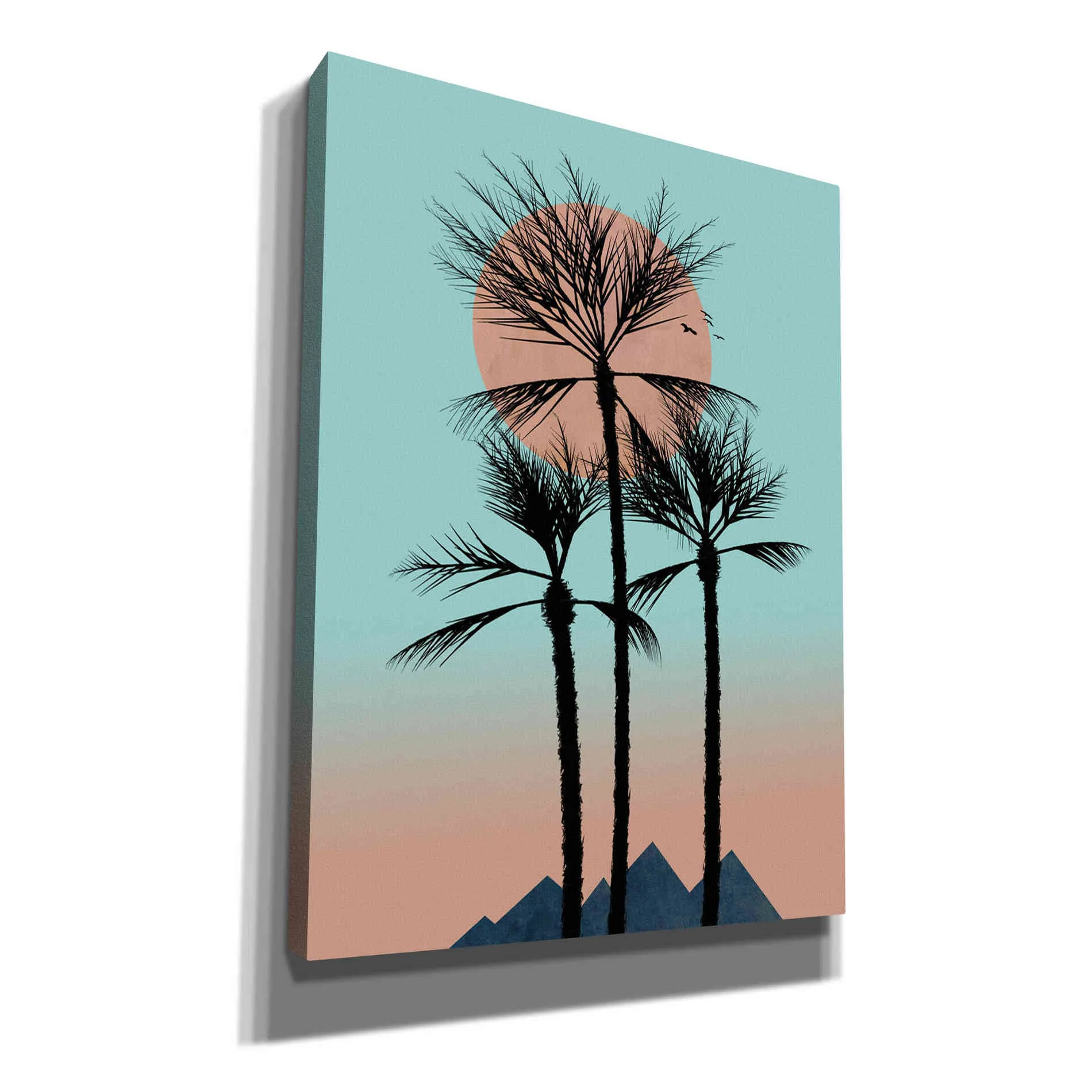 "Much More Passion In The Tropics" by Hal Halli, Canvas Wall Art