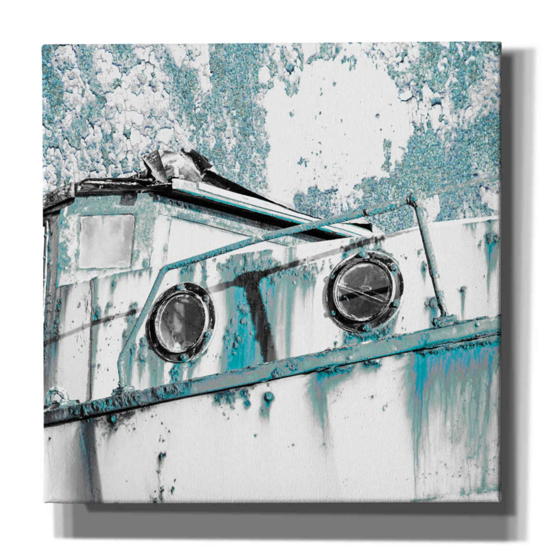 "Rusty Starboard" by Hal Halli, Canvas Wall Art