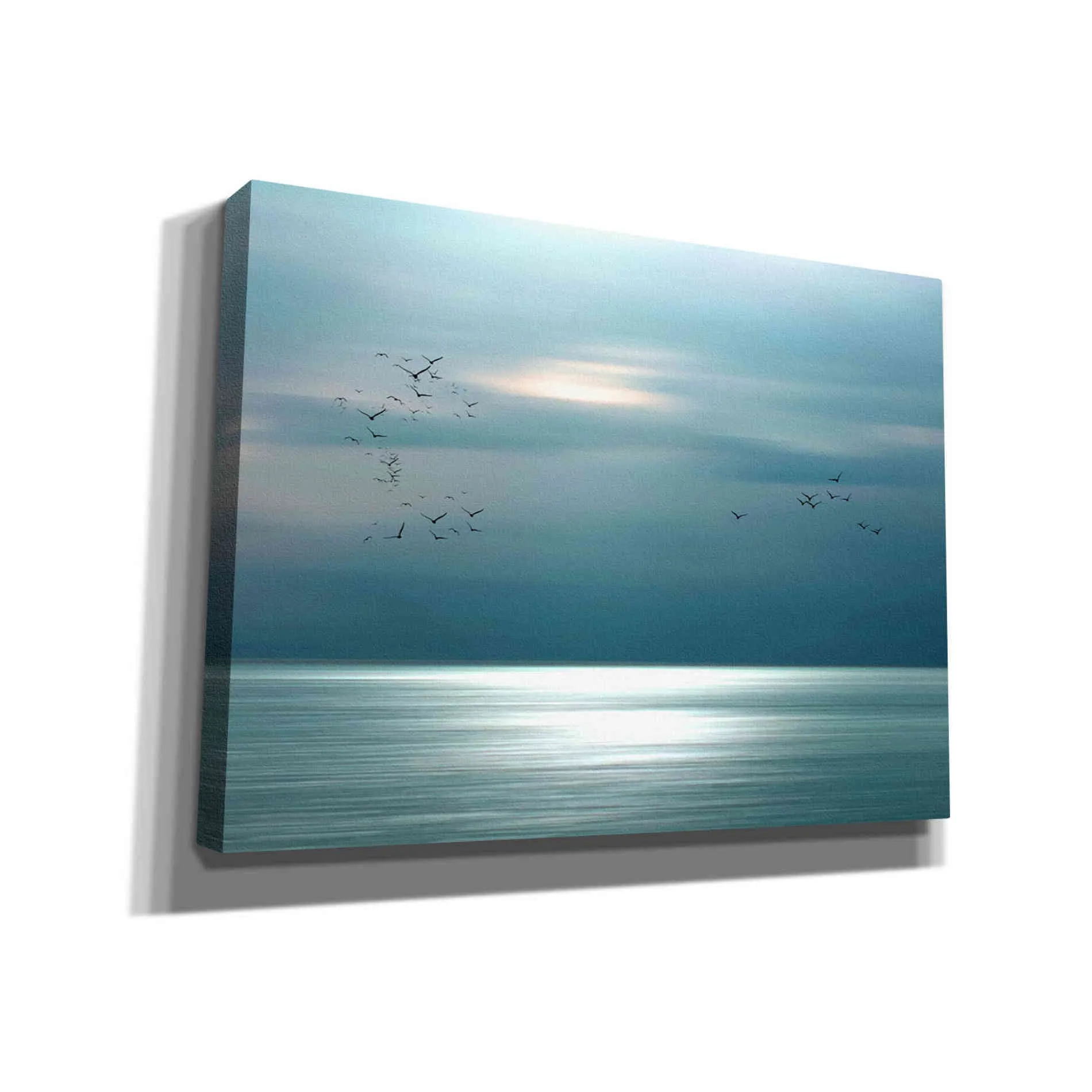 "Sea Dusk 1" by Hal Halli, Canvas Wall Art