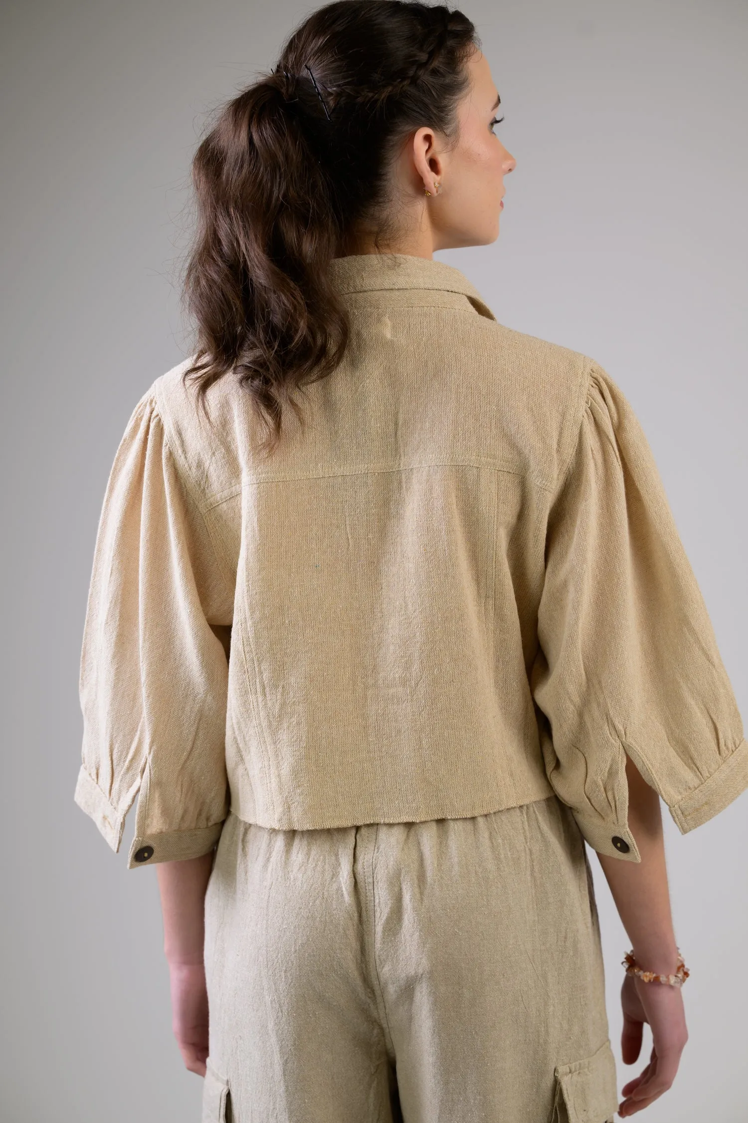 Rhea Mocha Short Jacket