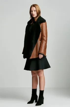 SHEARLING BIKER JACKET