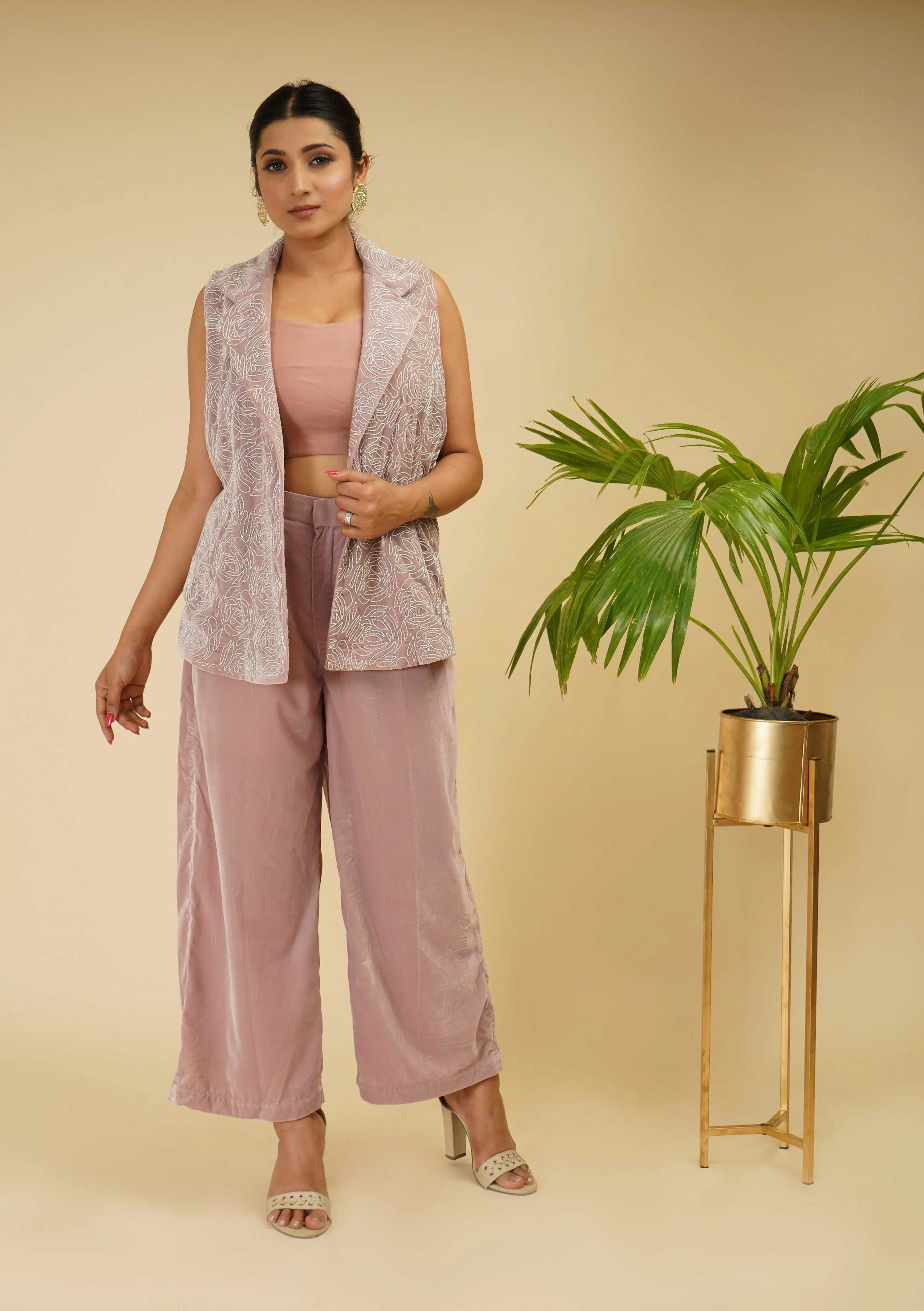 Silver Co - Ord Set