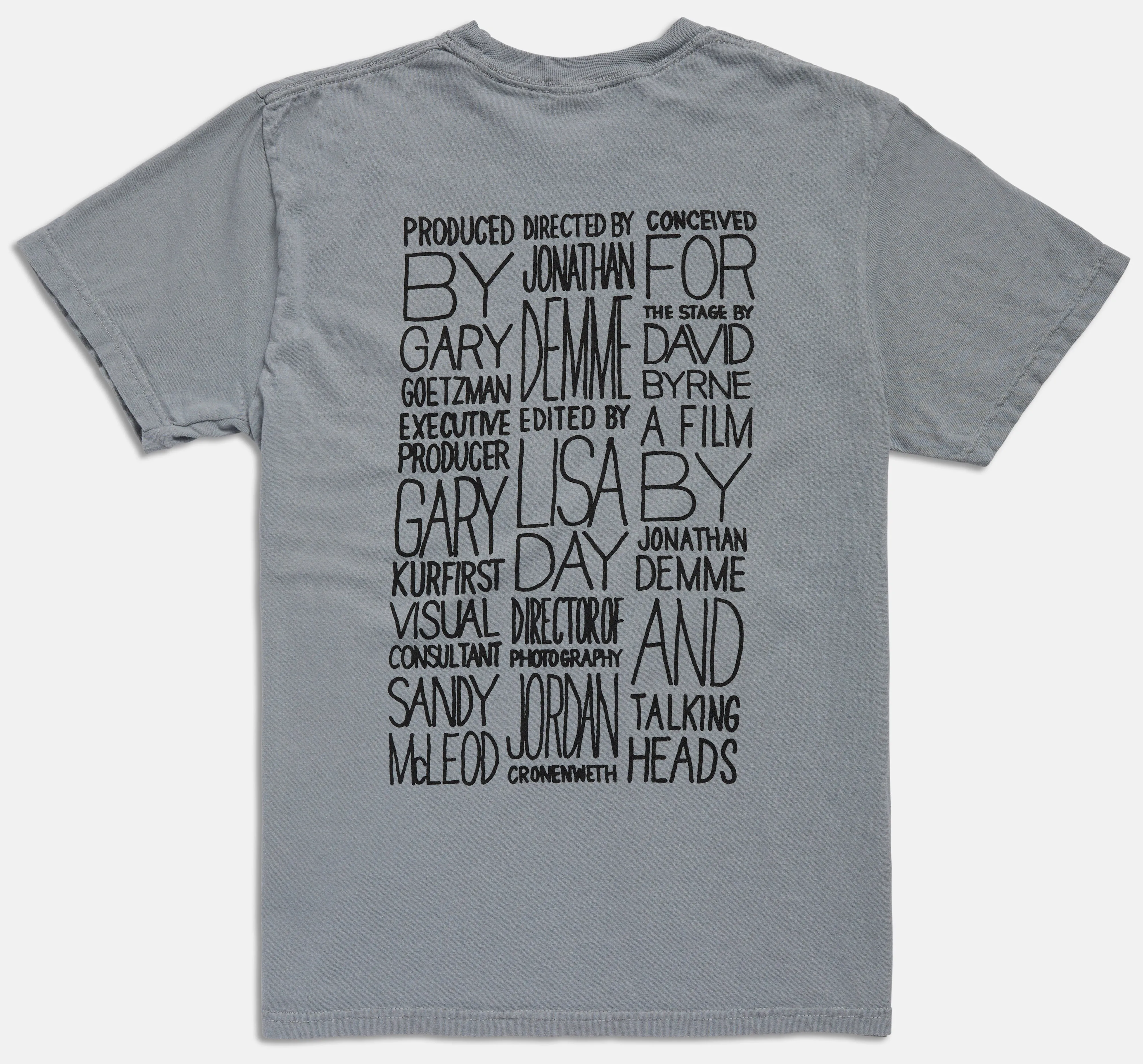 Stop Making Sense Contact Sheet Tee
