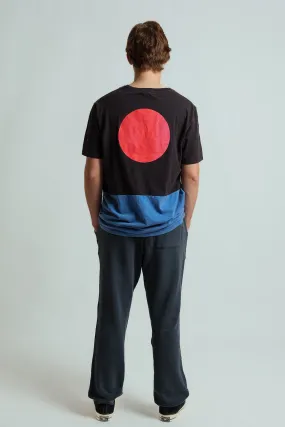 T-SHIRT GRAPHIC SUNSET CHARCOAL