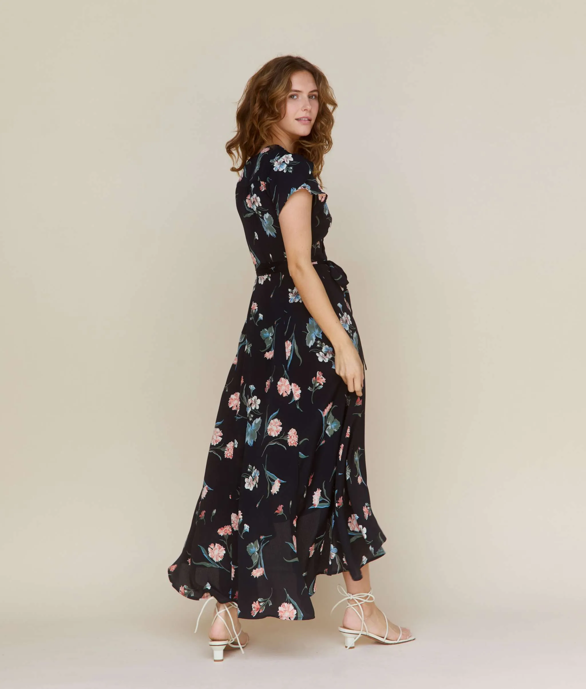 The Autumn Dress | Night Carnation