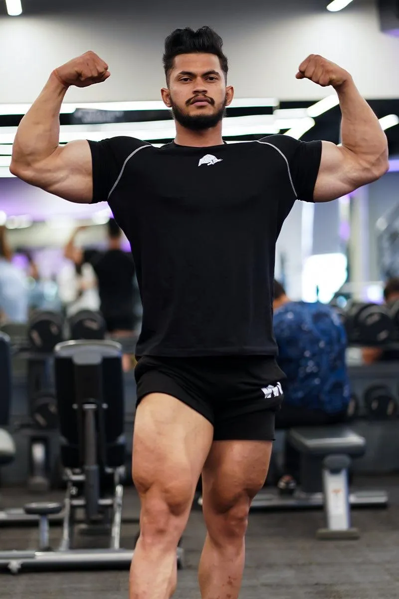Wild Verve Compression T-shirt (black)