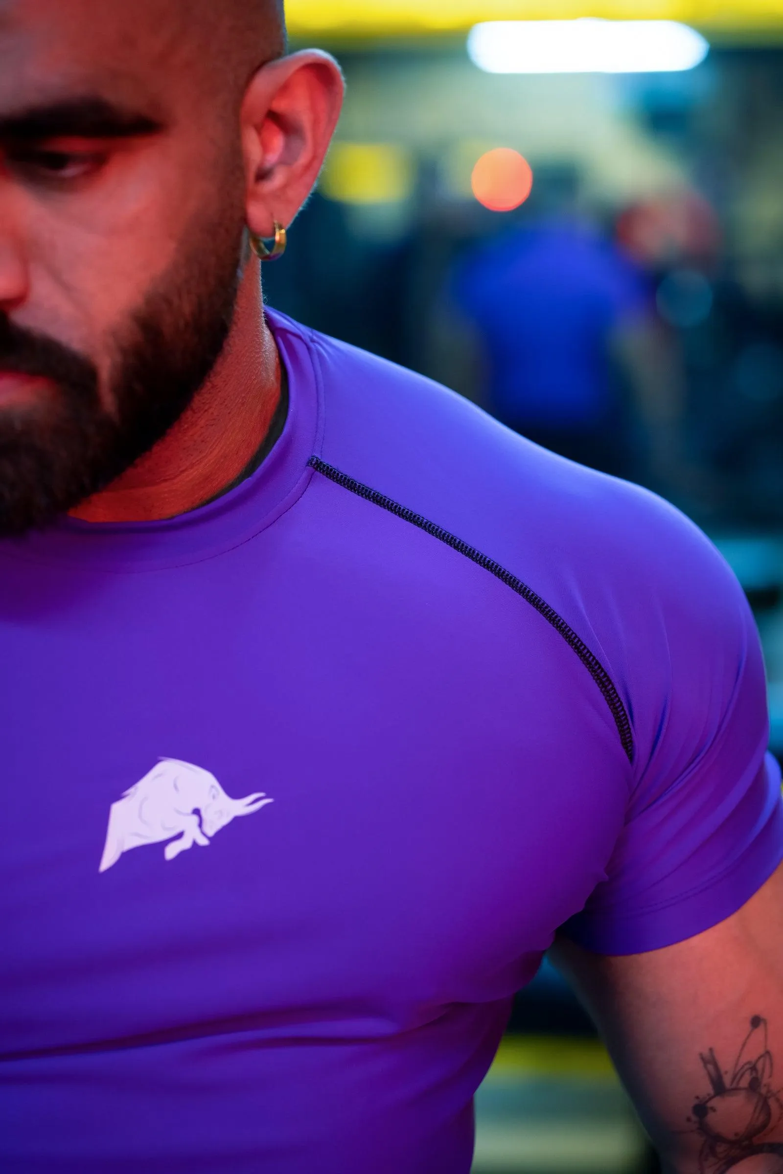 Wild Verve Compression T-shirt (PURPLE)