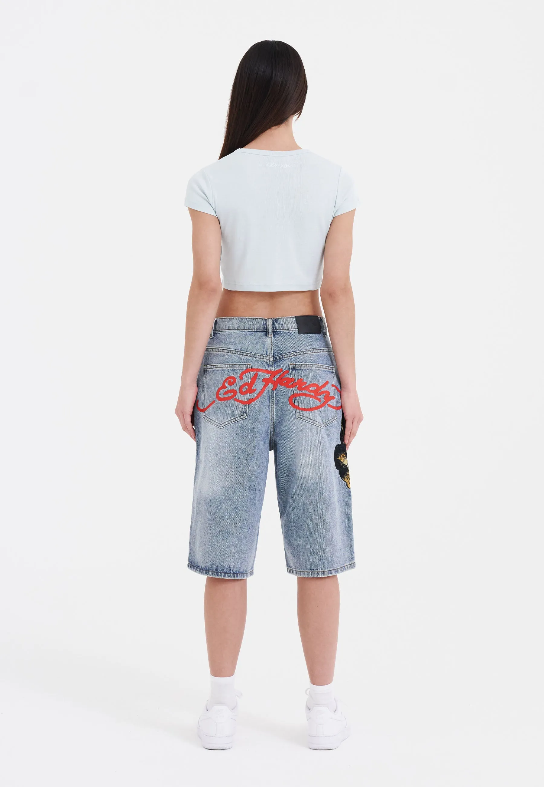 Womens Koi-Baby T-Shirt - Blue